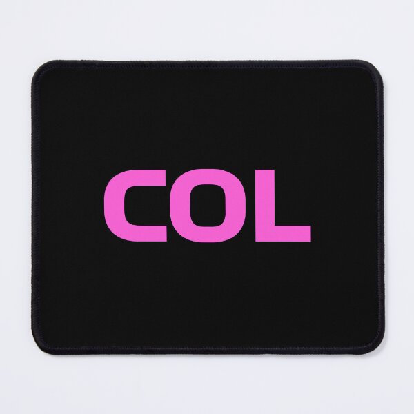 Item preview, Franco Colapinto COL Initials Alpine Pink designed and sold by Dougie Middleton.
