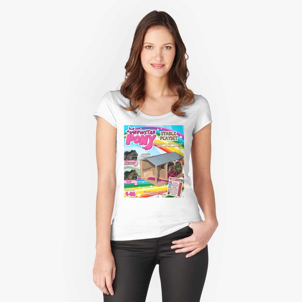 Item preview, Fitted Scoop T-Shirt designed and sold by NewStarGames.