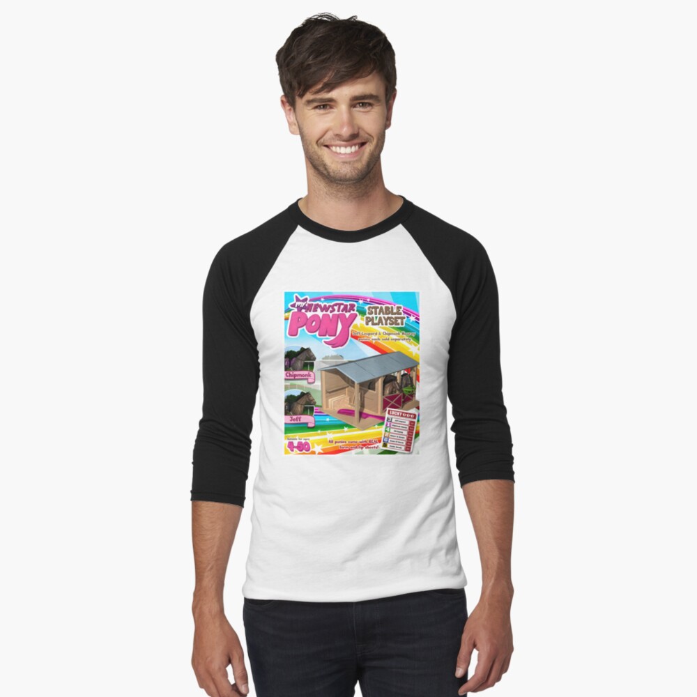 Item preview, Baseball ¾ Sleeve T-Shirt designed and sold by NewStarGames.