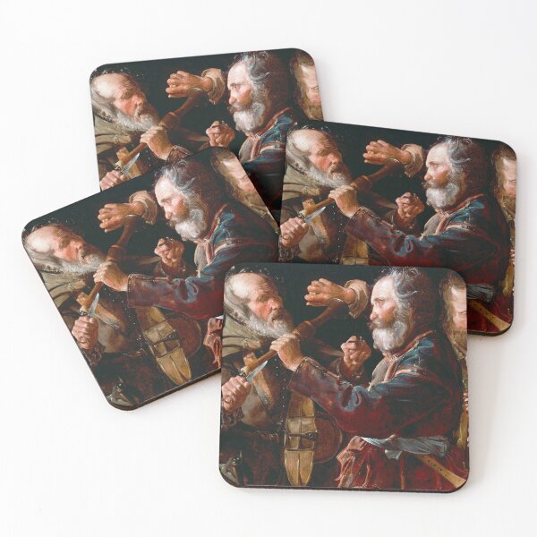Item preview, The Musicians' Brawl by Georges de La Tour designed and sold by TheSoulOfArt.