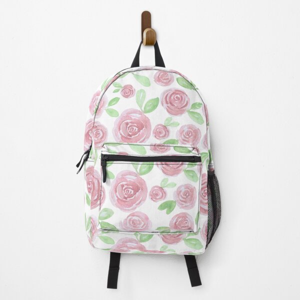 Item preview, Pink rose seamless pattern watercolor printable design designed and sold by InaDim.