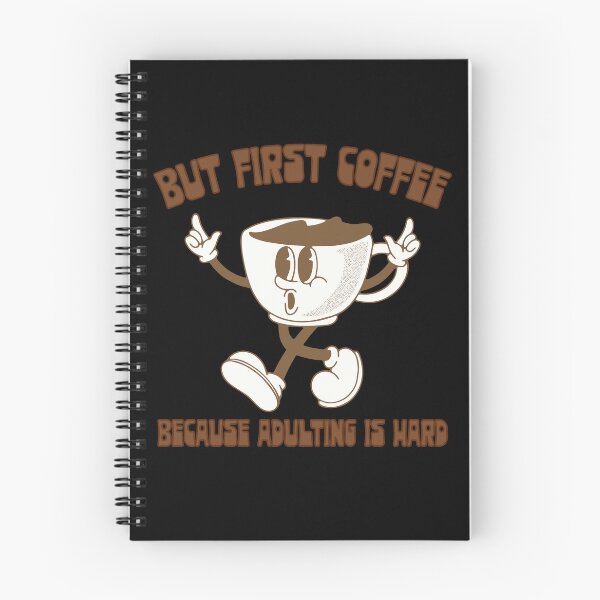 Item preview, But First Coffee, Because Adulting is Hard designed and sold by FaeryNuff.