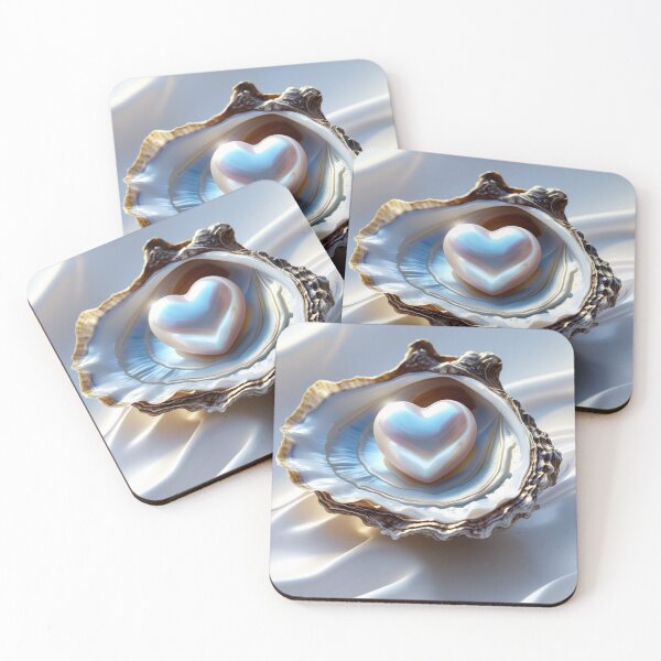 Item preview, Heart-Shaped Pearl in Oyster Shell designed and sold by EsraaCreations.