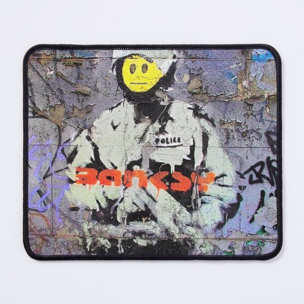 Item preview, Banksy Original Mural Riot Police  designed and sold by WE-ARE-BANKSY.