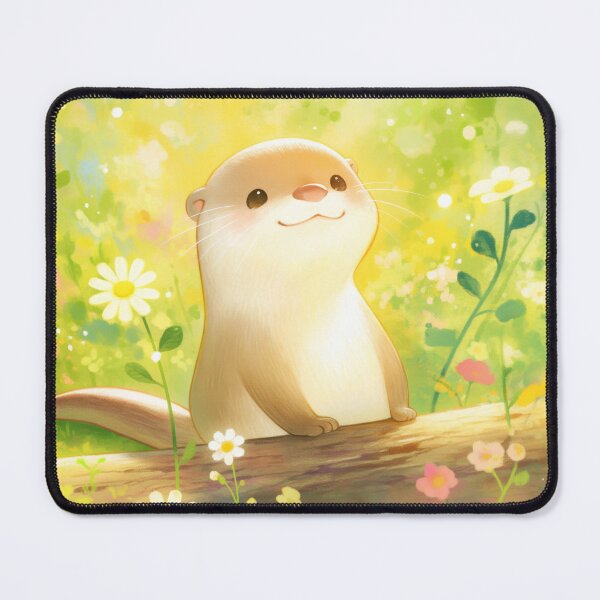 Item preview, Otter's Flower Filled Day designed and sold by AshiraCreations.