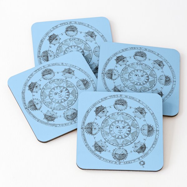 Item preview, Medieval Astronomical Chart of Planets designed and sold by Pixelchicken.