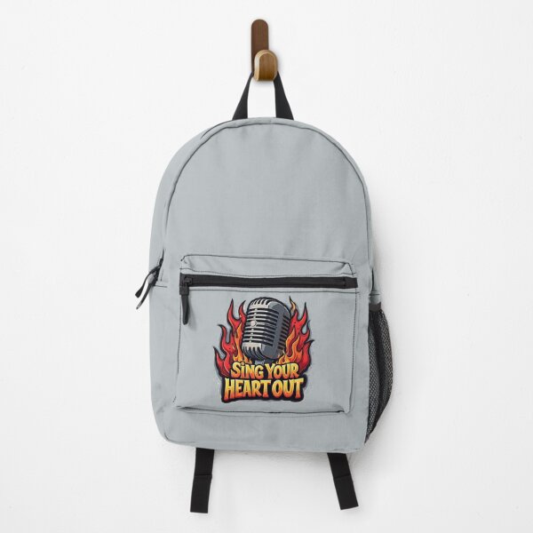 Item preview, Sing Your Heart Out: Flaming Microphone designed and sold by Jollys-ArtShop.