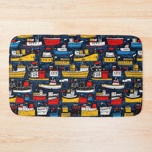 Item preview, Cartoon-inspired nautical designs featuring lighthouses and anchors designed and sold by Piotrek0001.