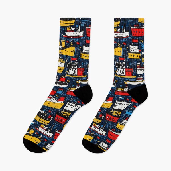 Item preview, Cartoon-inspired nautical designs featuring lighthouses and anchors designed and sold by Piotrek0001.