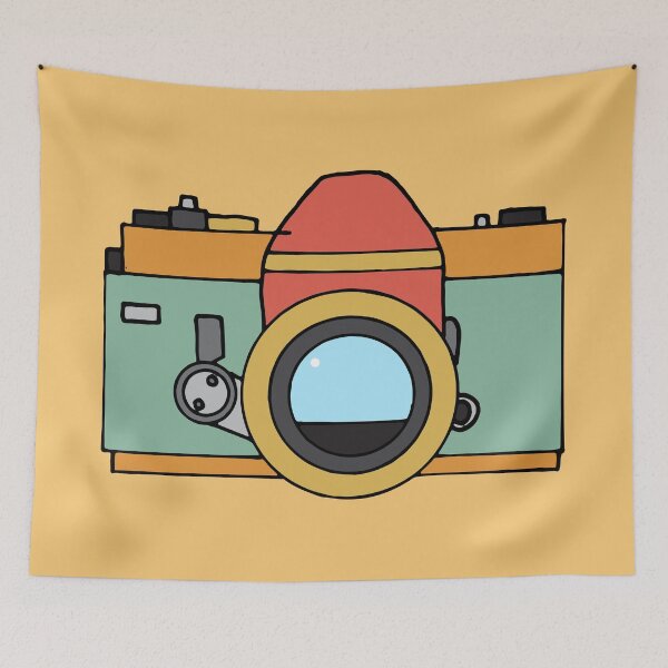 Item preview, Old Retro Camera designed and sold by HotHibiscus.