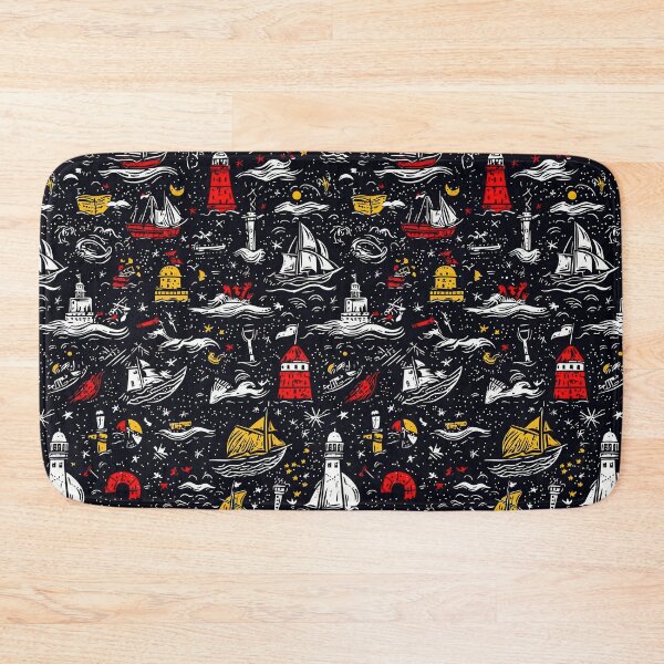 Item preview, Sailor-themed artwork featuring lighthouses and marine details designed and sold by Piotrek0001.