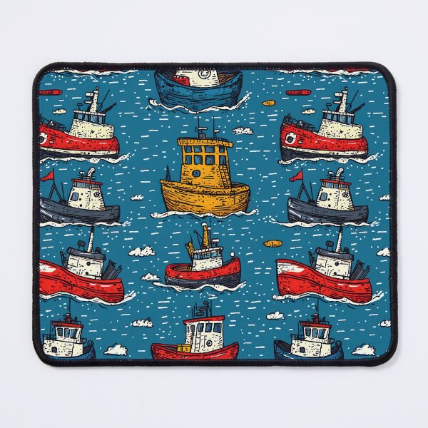 Item preview, Fun ocean graphics with whimsical maritime illustrations designed and sold by Piotrek0001.