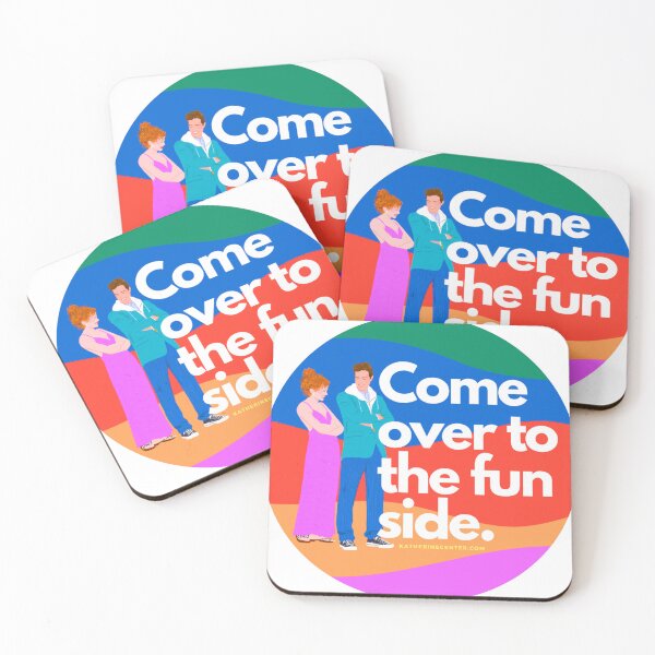 Item preview, Come over to the fun side. designed and sold by KatherineCenter.