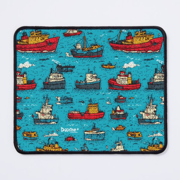 Item preview, Eye-catching maritime designs with bold colors and shapes designed and sold by Piotrek0001.