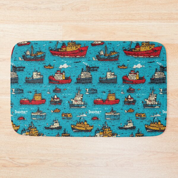 Item preview, Eye-catching maritime designs with bold colors and shapes designed and sold by Piotrek0001.