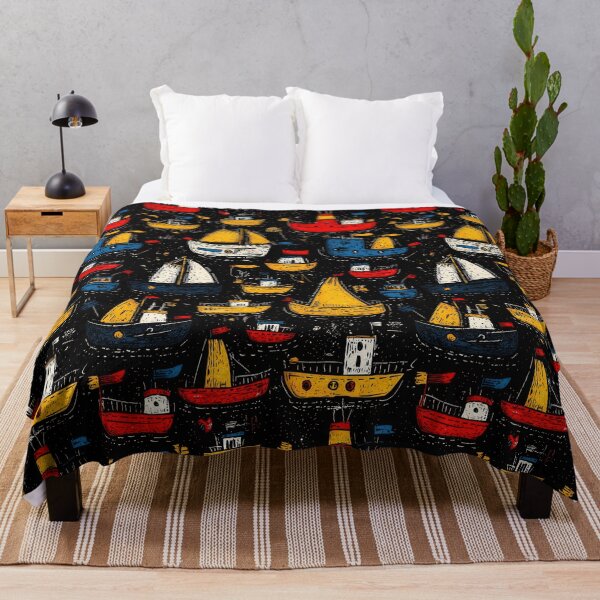 Item preview, Decorative nautical patterns with whimsical ocean themes designed and sold by Piotrek0001.