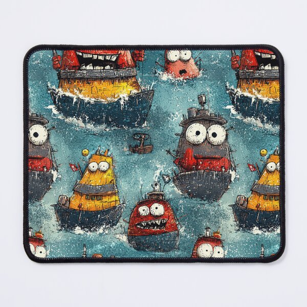 Item preview, Nautical-inspired compositions featuring anchors, waves, and ships designed and sold by Piotrek0001.