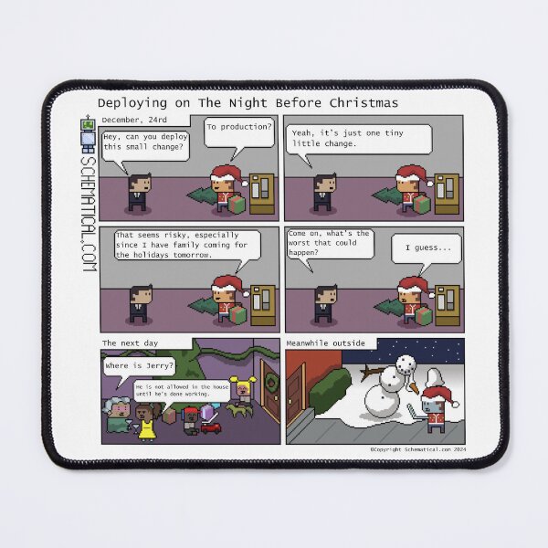 Item preview, Deploying On The Night Before Christmas designed and sold by Schematical.