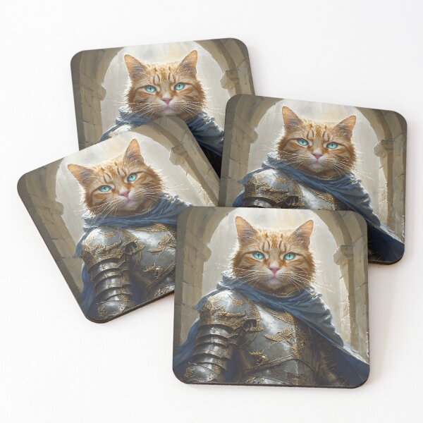 Item preview, Knight Cat designed and sold by Jambonfromage.