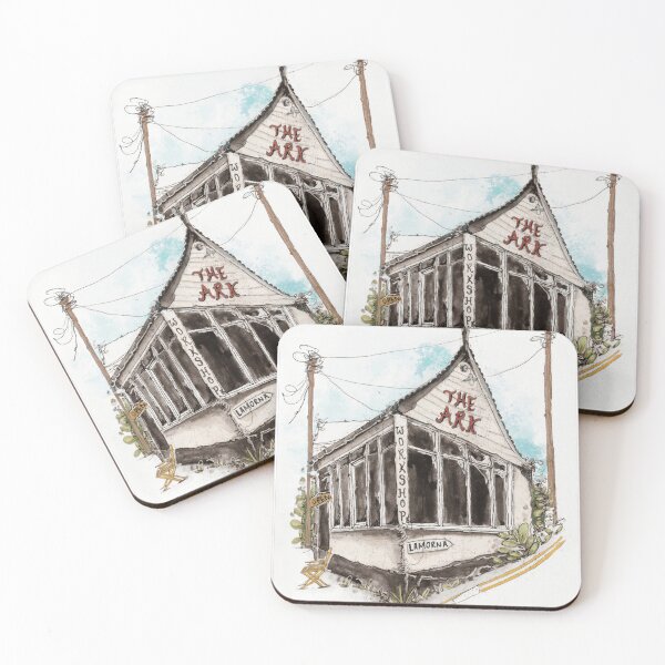 Item preview, The Ark Workshop, Mousehole, Cornwall Print  designed and sold by MelissaJamesIll.