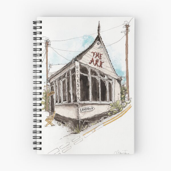 Item preview, The Ark Workshop, Mousehole, Cornwall Print  designed and sold by MelissaJamesIll.