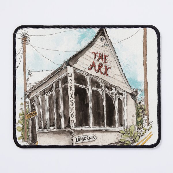 Item preview, The Ark Workshop, Mousehole, Cornwall Print designed and sold by MelissaJamesIll.