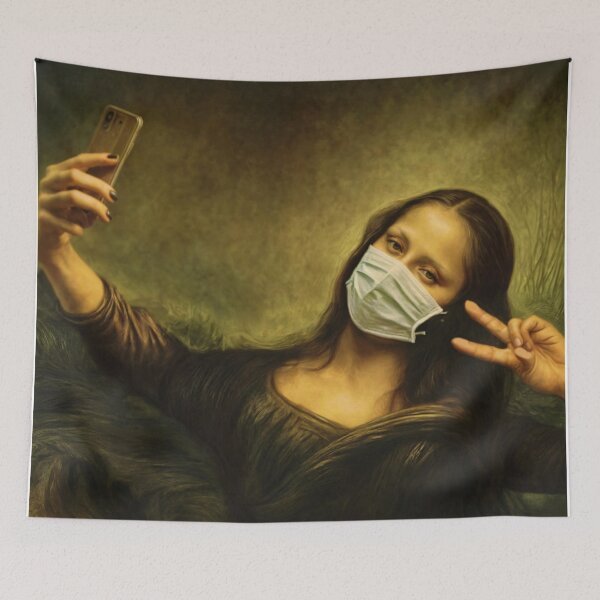Item preview, Selfie Mona designed and sold by aleibanez.