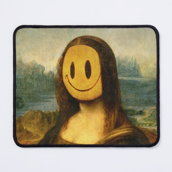 Item preview, Mona Lisa Smile | Banksy Prank Louvre  designed and sold by WE-ARE-BANKSY.