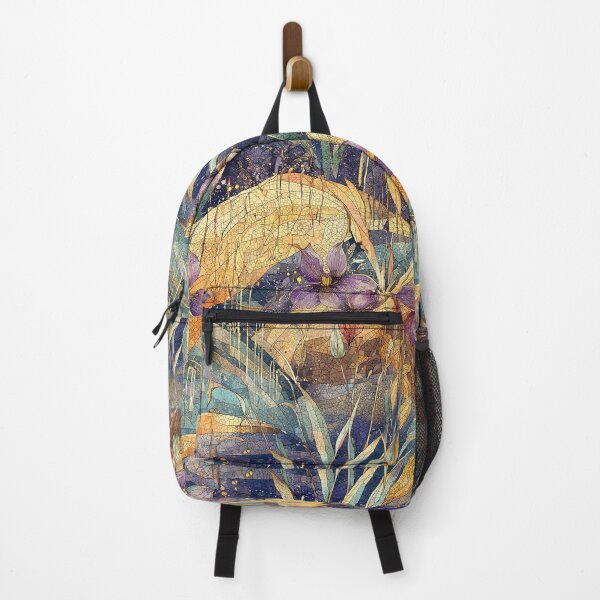 Item preview, Botanical artwork with orchids and graceful leaves designed and sold by Piotrek0001.
