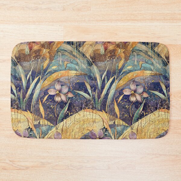 Item preview, Botanical artwork with orchids and graceful leaves designed and sold by Piotrek0001.