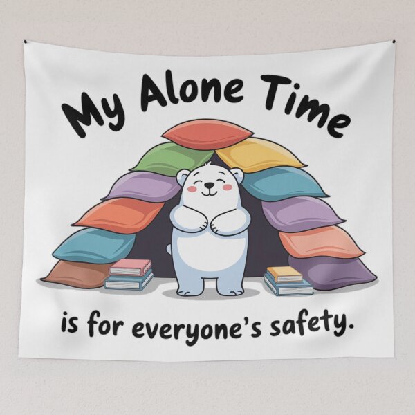 Item preview, Bear-y Cozy Alone Time designed and sold by Coollzone.