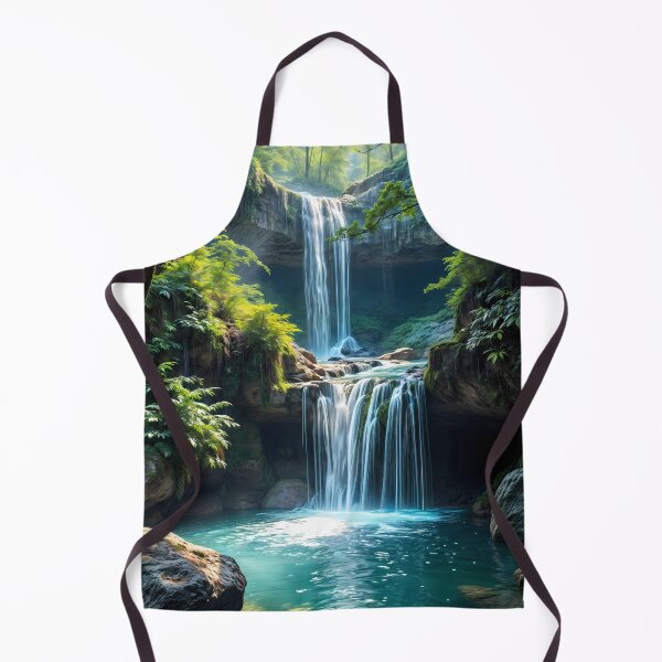 Item preview, The hidden refuge of the twin waterfalls designed and sold by Turko762.