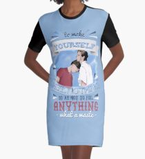 CBYN - Feel Nothing Graphic T-Shirt Dress