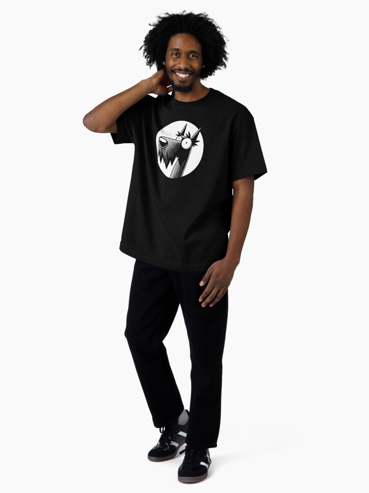 Thumbnail 4 of 7, Oversized T-Shirt, Scottish Terrier "SCOTTIE" Quirky Illustration designed and sold by K9ish.