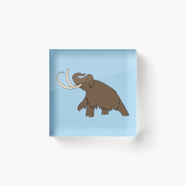 Item preview, Woolly Mammoth  designed and sold by Leapingdoe.