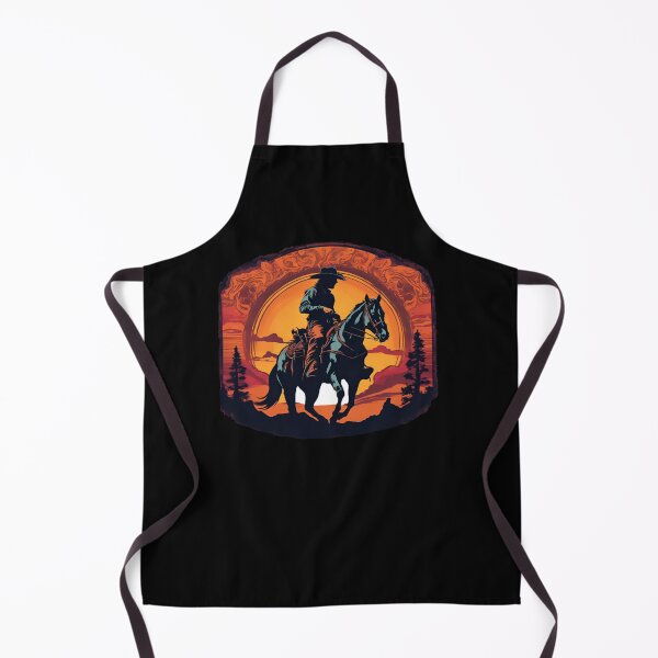 Item preview, Cowboy in Sunset designed and sold by Tenpaces.