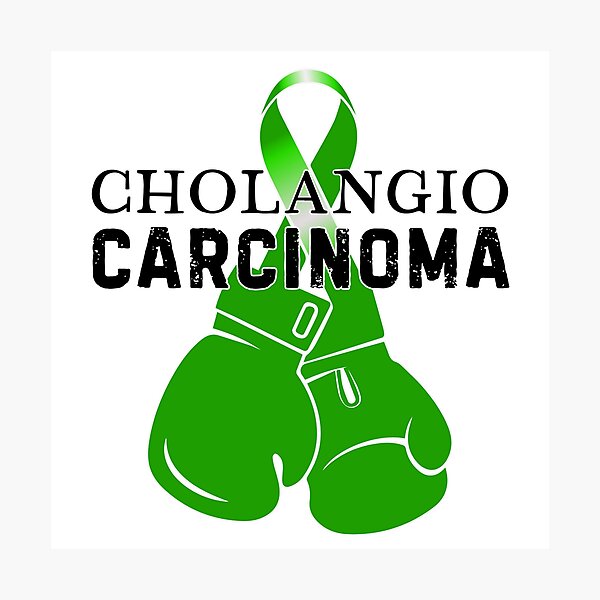 Item preview, Bile Duct Cancer Awareness Cholangiocarcinoma Ribbon Gallbladder Cancer Fighter designed and sold by SarahFinnDesign.