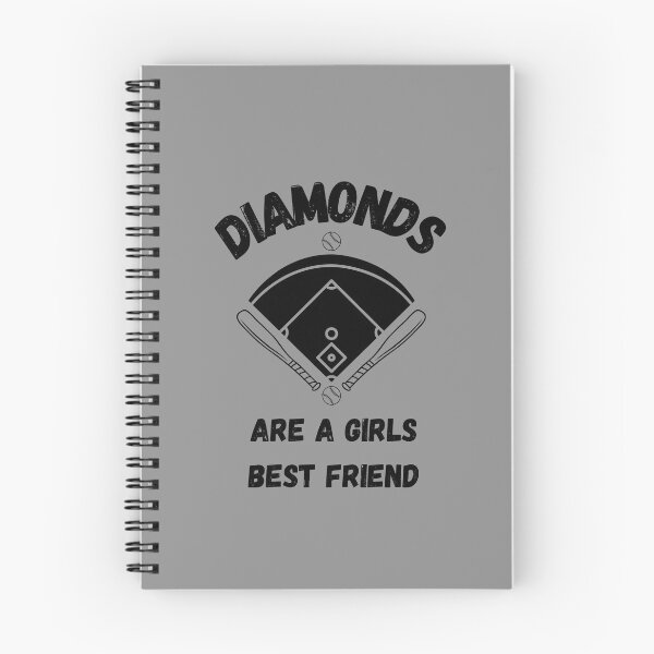 Item preview, Diamonds Are a Girl's Best Friend Baseball T-Shirt designed and sold by DucksOnAPond.
