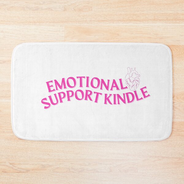 Item preview, emotional support kindle (pink) designed and sold by madebysam :).