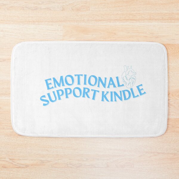 Item preview, emotional support kindle (blue) designed and sold by madebysam :).