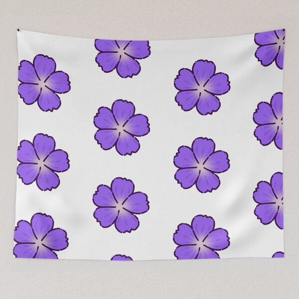 Item preview, Purple Flower Simple Drawing designed and sold by AveryZi.