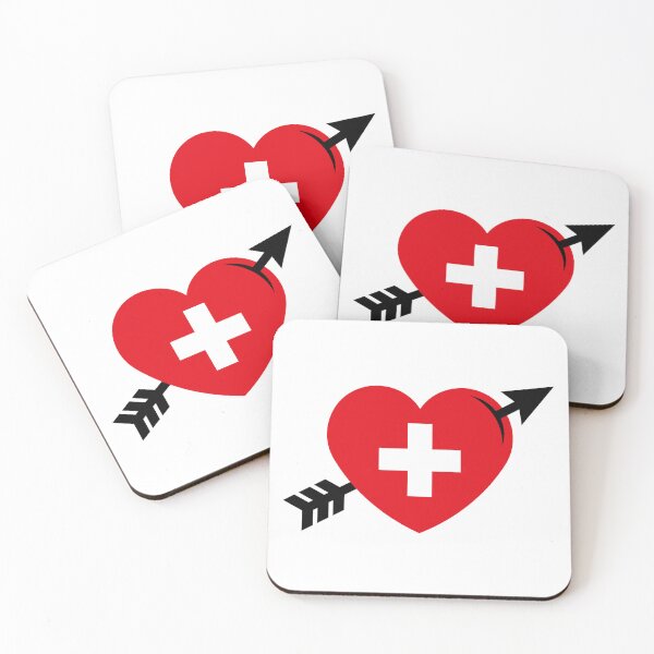 Item preview, Heart - Swiss Cross - Arrow (I Love Switzerland / 2C) designed and sold by MrFaulbaum.