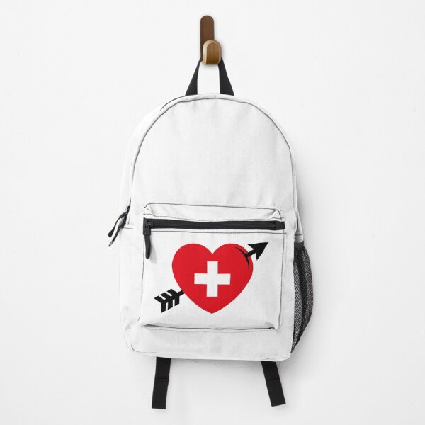 Item preview, Heart - Swiss Cross - Arrow (I Love Switzerland / 2C) designed and sold by MrFaulbaum.