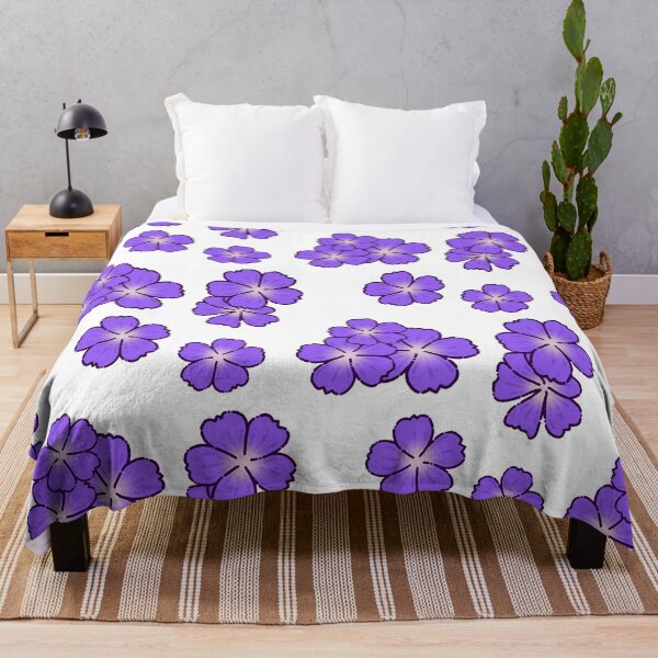 Item preview, Purple Flowers Simple Drawing designed and sold by AveryZi.