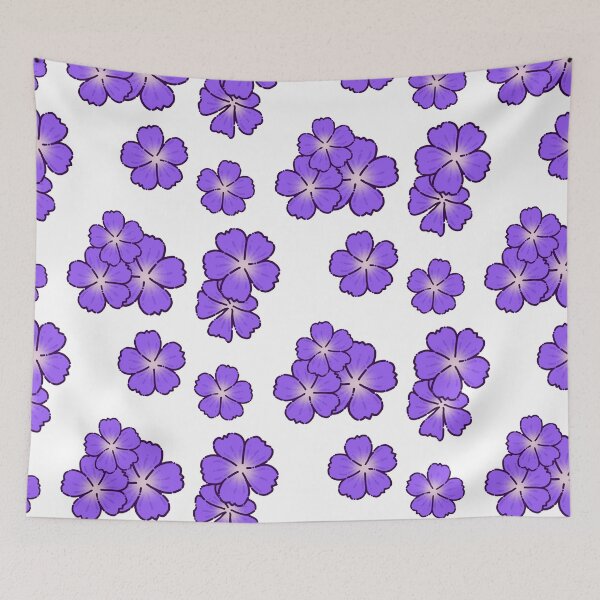 Item preview, Purple Flowers Simple Drawing designed and sold by AveryZi.