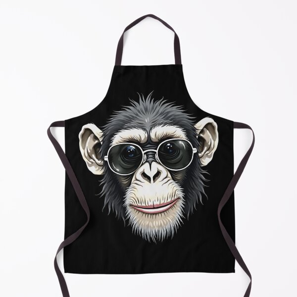 Item preview, Sunglasses Chimpanzee Animal Funny Monkey chimpanzee designed and sold by SlocifieShop.