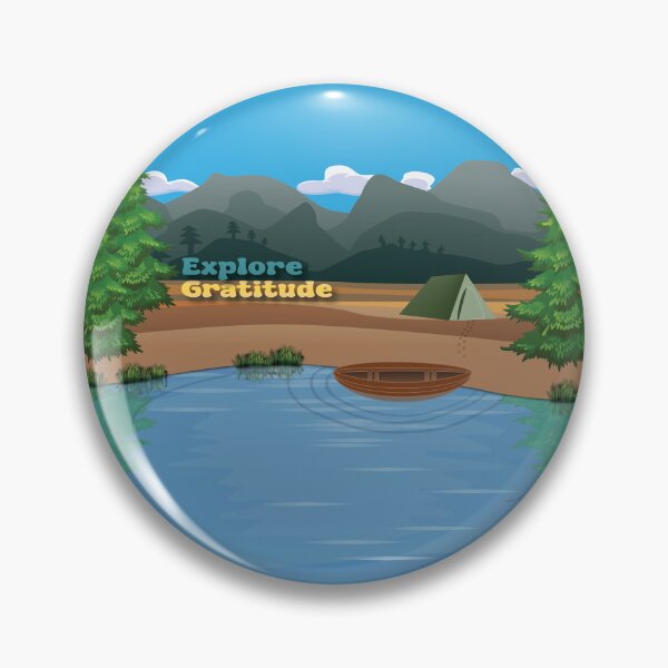 Item preview, Explore Gratitude Camping designed and sold by FlyfolkDesign.