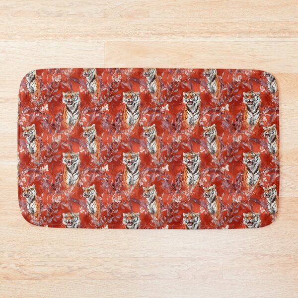 Item preview, Roaring Tigers in Thai Artistic Style designed and sold by IssaraStudio.
