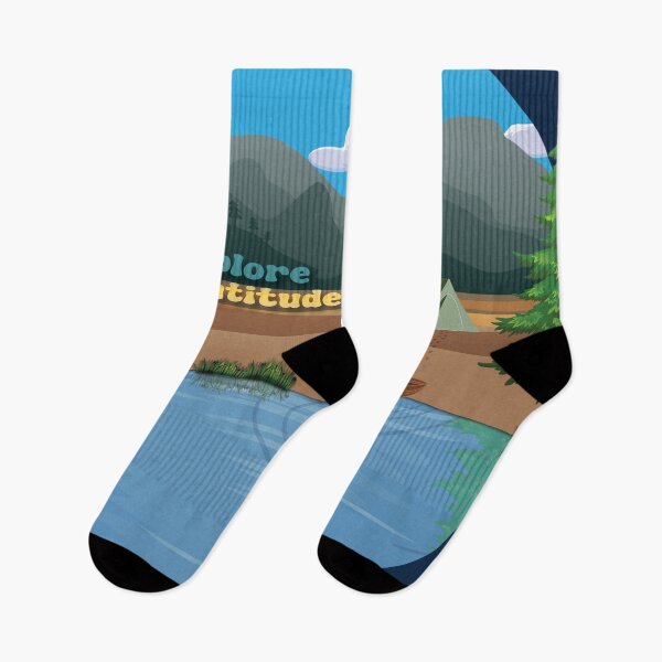 Item preview, Explore Gratitude Camping designed and sold by FlyfolkDesign.