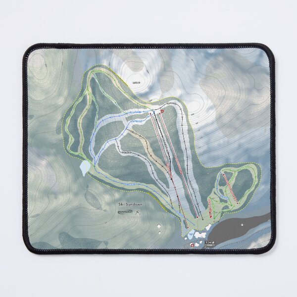 Item preview, Ski Sundown Resort Trail Map designed and sold by Mapsynergy.